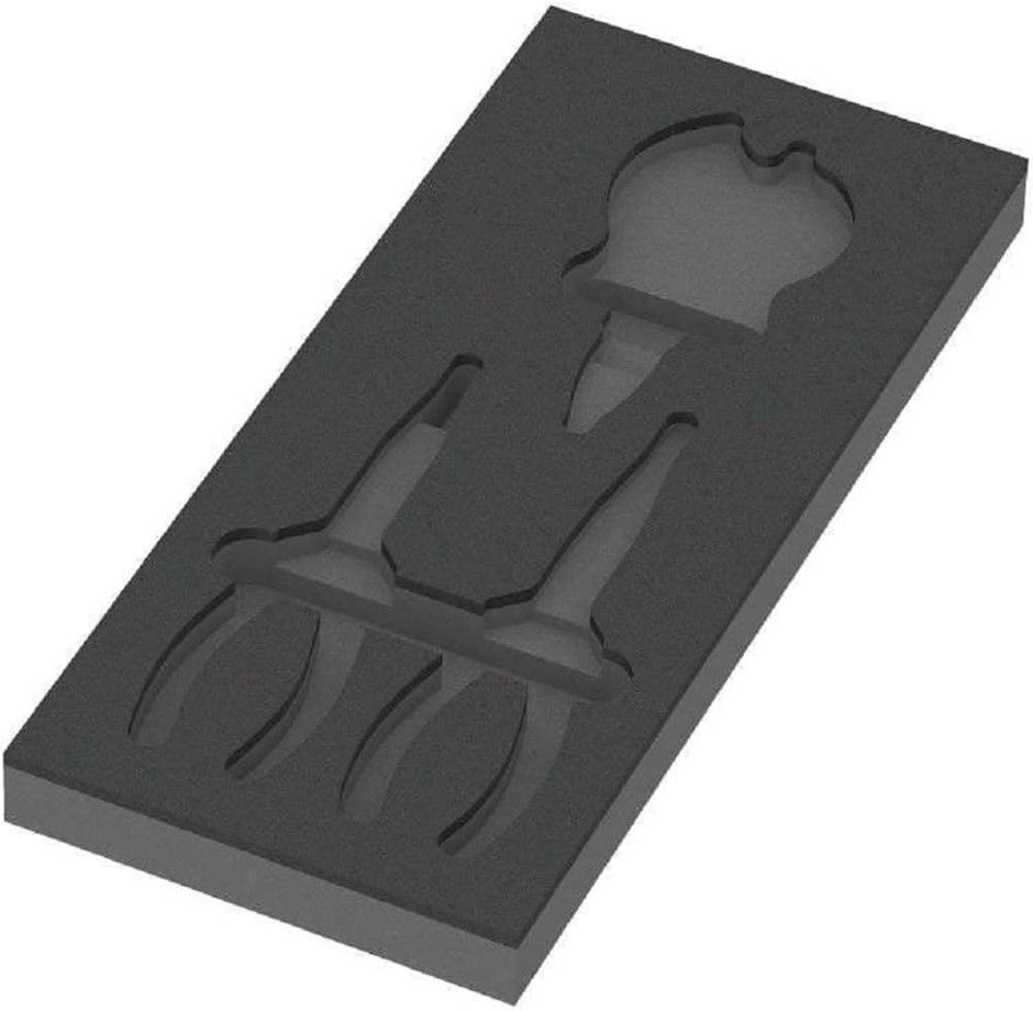 WERA 9881 Foam Insert for KNIPEX Pliers Set 2