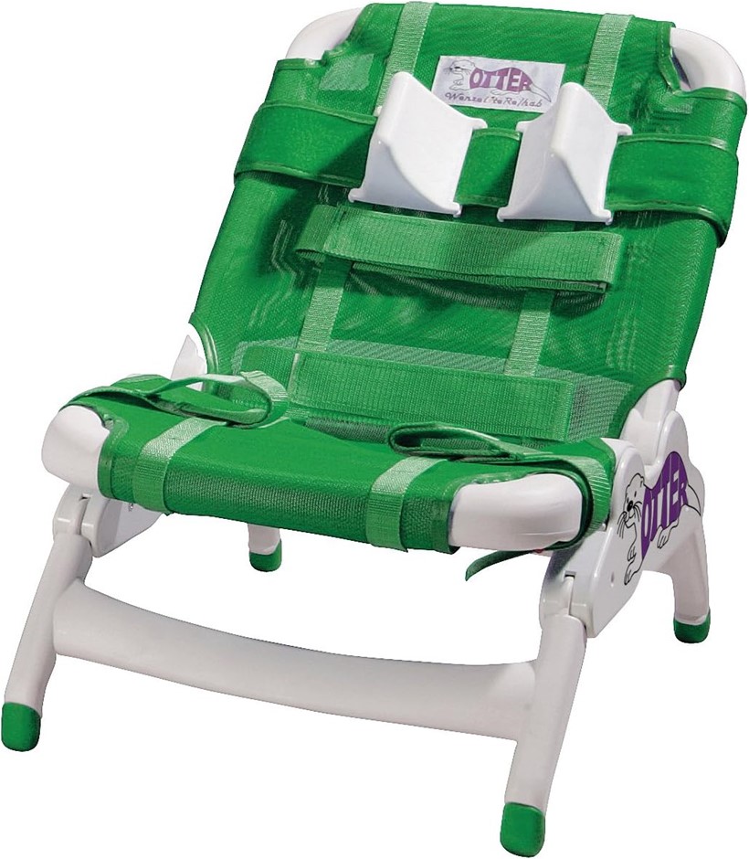 WENZELITE Otter Pediatric Bathing System, Green, Small.