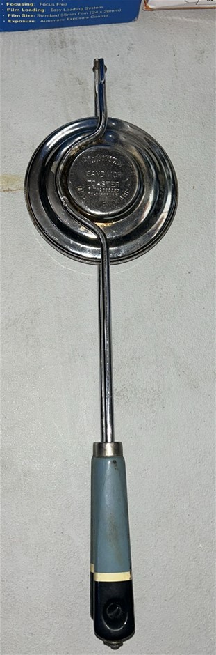 Vintage Nutbrown Sandwich Toaster