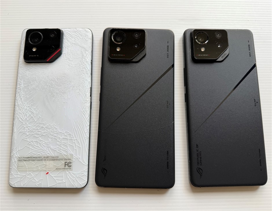 ASUS ROG 9 5G 256Gb / ROG 8 5G - For Parts (Lot of 3)