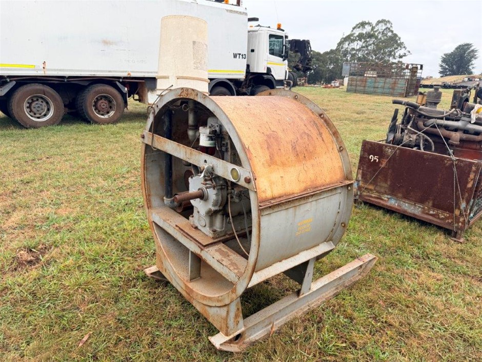 Lister Engine in Protective Casing