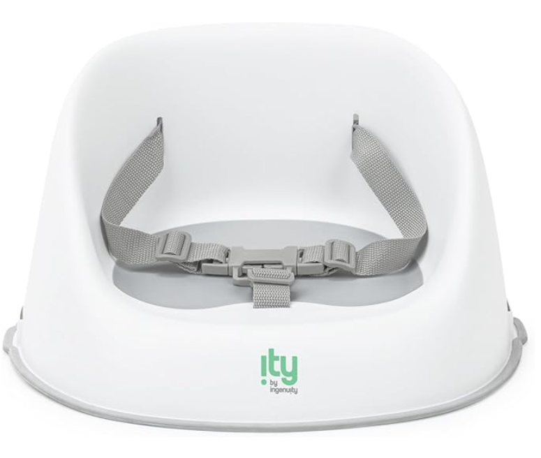 Ingenuity ity Simplicity Seat Easy-Clean Baby Booster Feeding Chair, 3-Poin