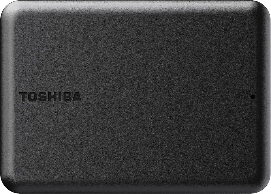 Toshiba Canvio Partner 1TB USB-C Portable External Hard Drive, Black