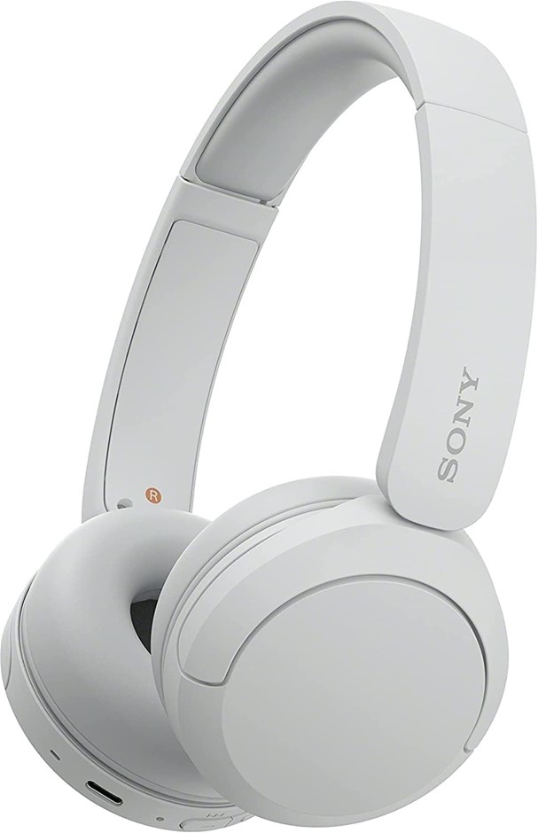 SONY WH-CH520 Wireless Headphones, White.