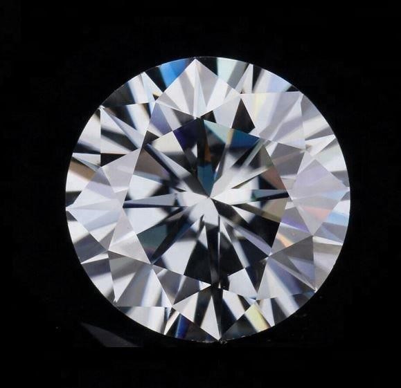 2pcsx1.0CT  GRA  White  Round Brilliant Cut VVS1 Moissanite Diamond  Stone
