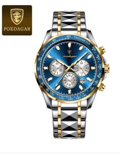 High Quality Simulated Diamond Men's Quartz Watch