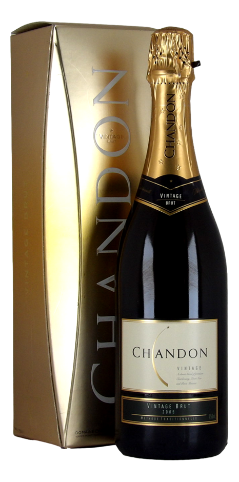 Chandon Brut (Boxed) 2005 (1x 750mL), Aus