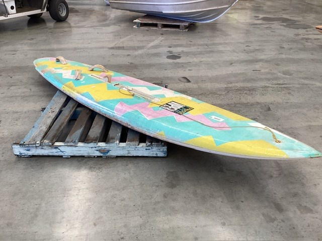 Multi Coloured Fanatic Lite Viper Wind Surfing Board