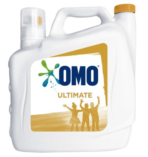 OMO Ultimate Laundry Liquid Detergent, Front & Top Loader, 6L. NB: no label