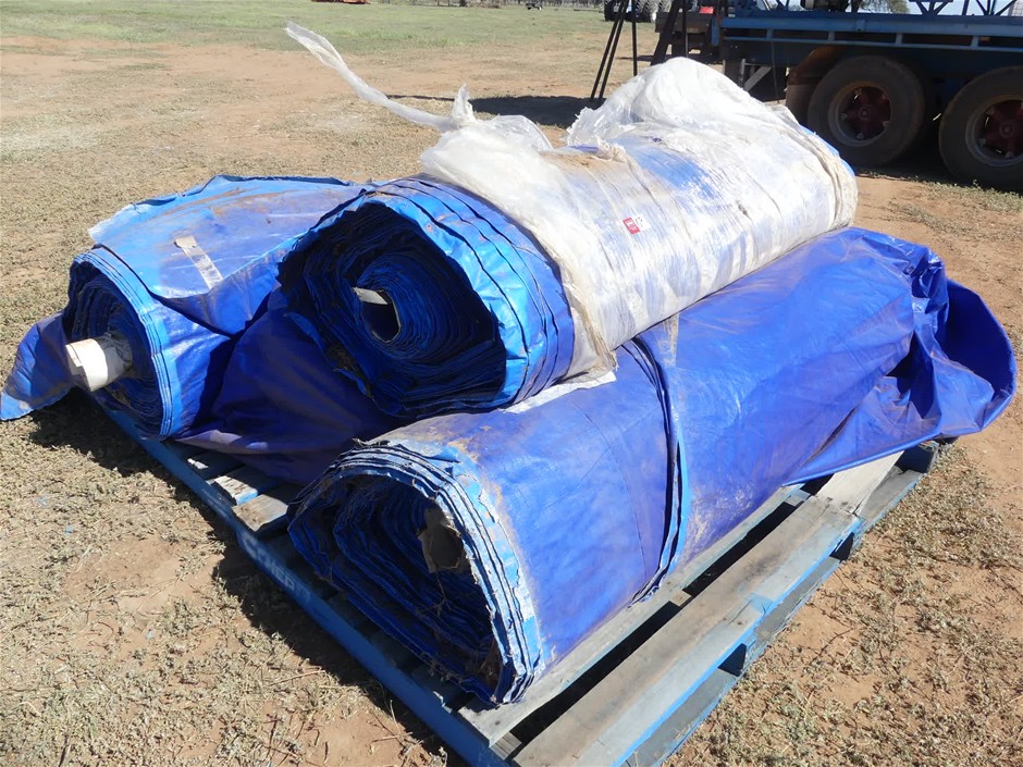 <B>Bunker/Grain Tarps (Qty4)</B>
