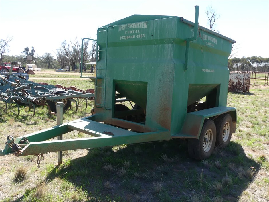 <B>2018 Kerin Engineering BCT Grain Bin (Trailerable)</B>