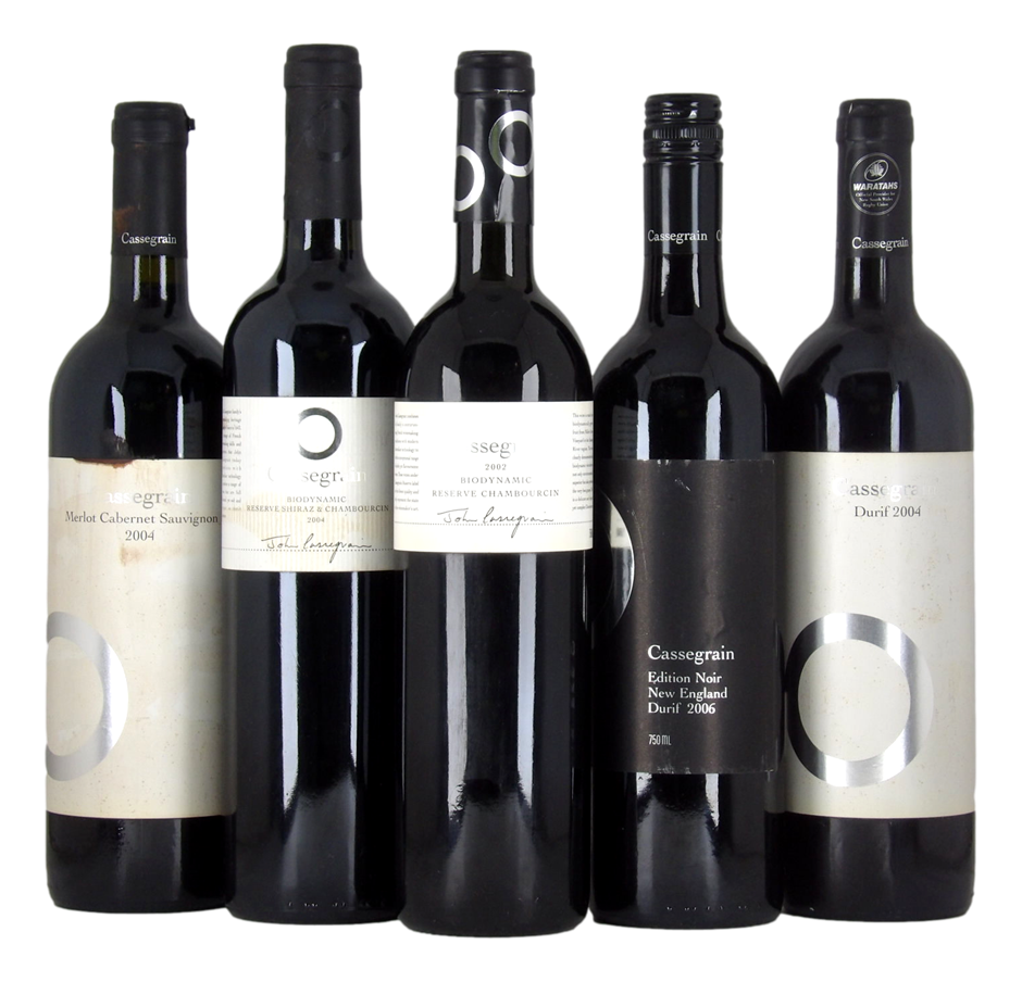 Mixed Cassegrain Red Pack (5x 750mL).Port Mcaquarie