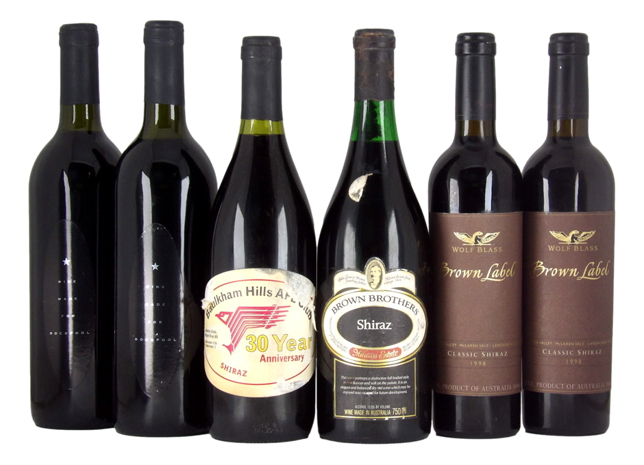 Mixed Shiraz Pack (2x 500mL 4x 750mL) Aus 