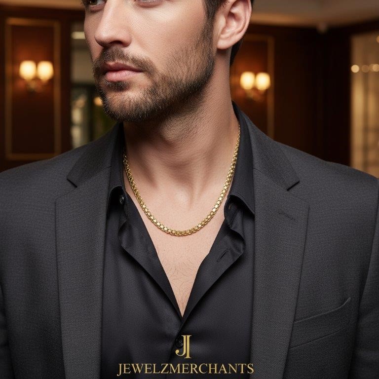 18k Italy Stamped  Yellow Gold Filled Chain-Quality Guarantee-60cm