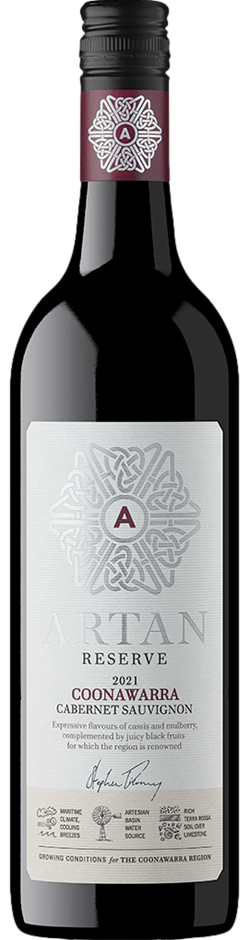 Artan Reserve Cabernet Sauvignon 2021 Export Label (6x 750mL) SA