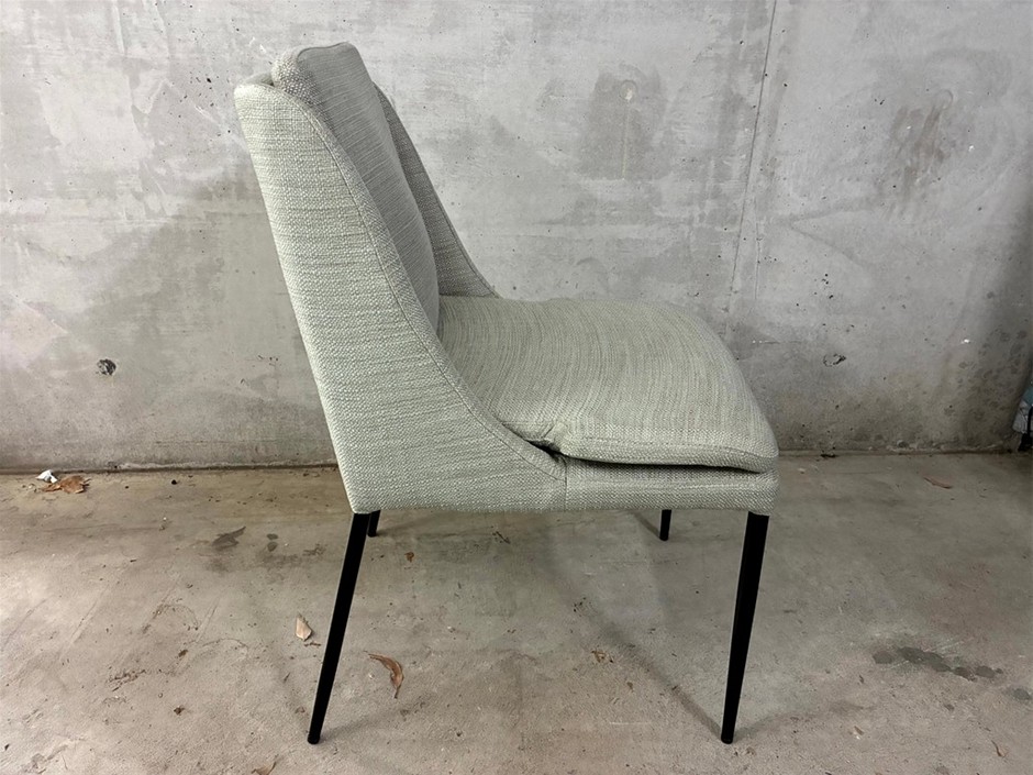 Fabric Dining Chairs, Qty x6