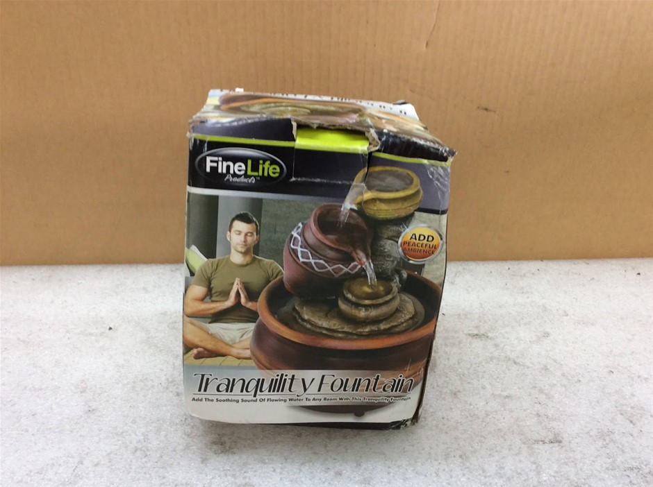 Fine Life Tranquility Fountain Indoor Water Feature