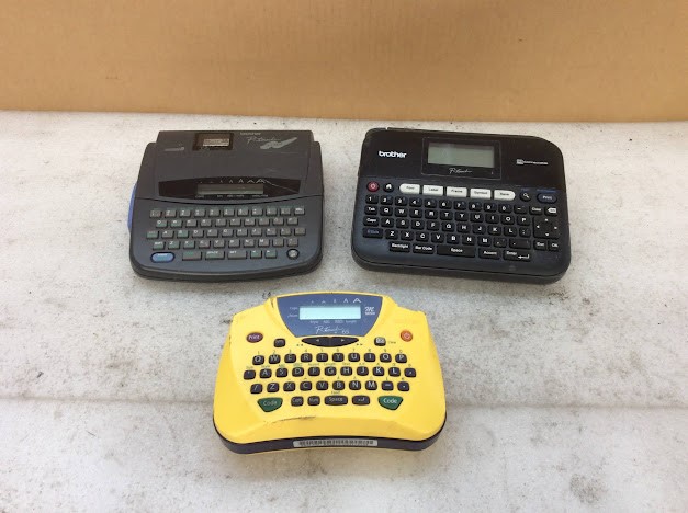 Brother P-Touch PT-D450&PT-320&PT-65 Label Printer (Lot of 3)