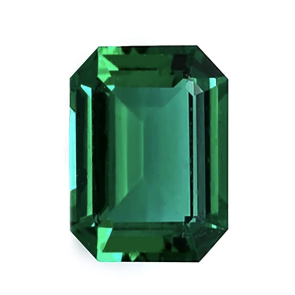 7.11ct Synthetic Emerald Gemstones