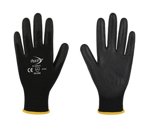 36 Pairs x DERMA CARE Multi-Purpose Light Weight Gloves, Size M, Machine Kn