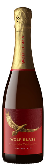 Wolf Blass Red Label Sparkling Pink Moscato NV (6x 750mL).