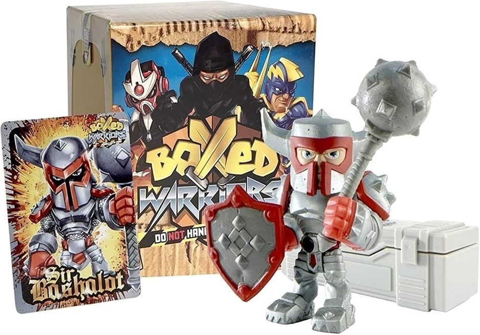 2 x HEAD START Boxed Warriors Series 1 Assorted Action Figure Collectable,