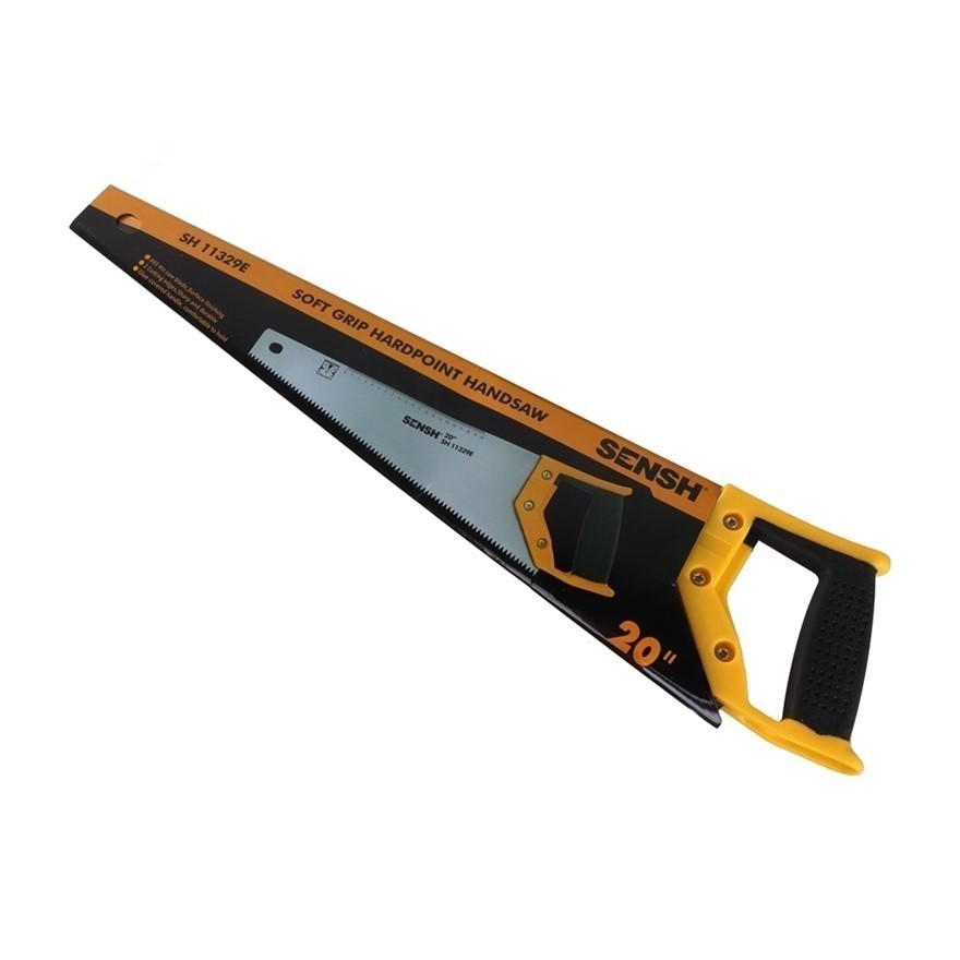 3 x SENSH 20" Soft Grip Hardpoint Handsaws.