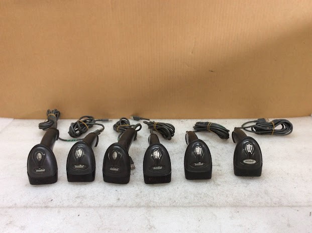 Symbol Mixed Model Barcode Scanners (Lot of 6)