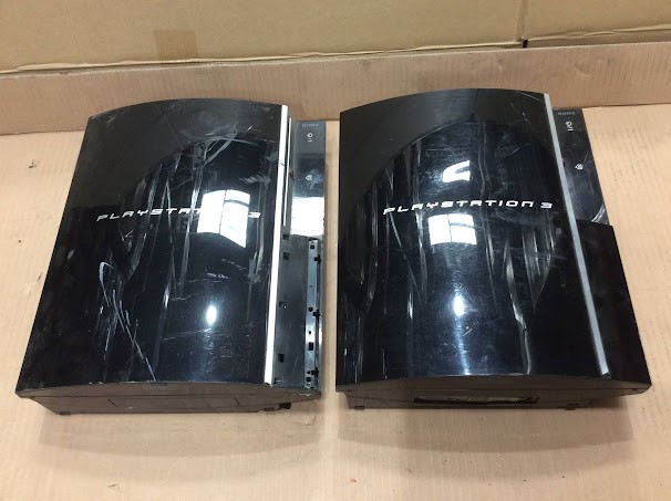 Sony PlayStation 3 CECHK02&CECHG02 Console (Lot of 2)