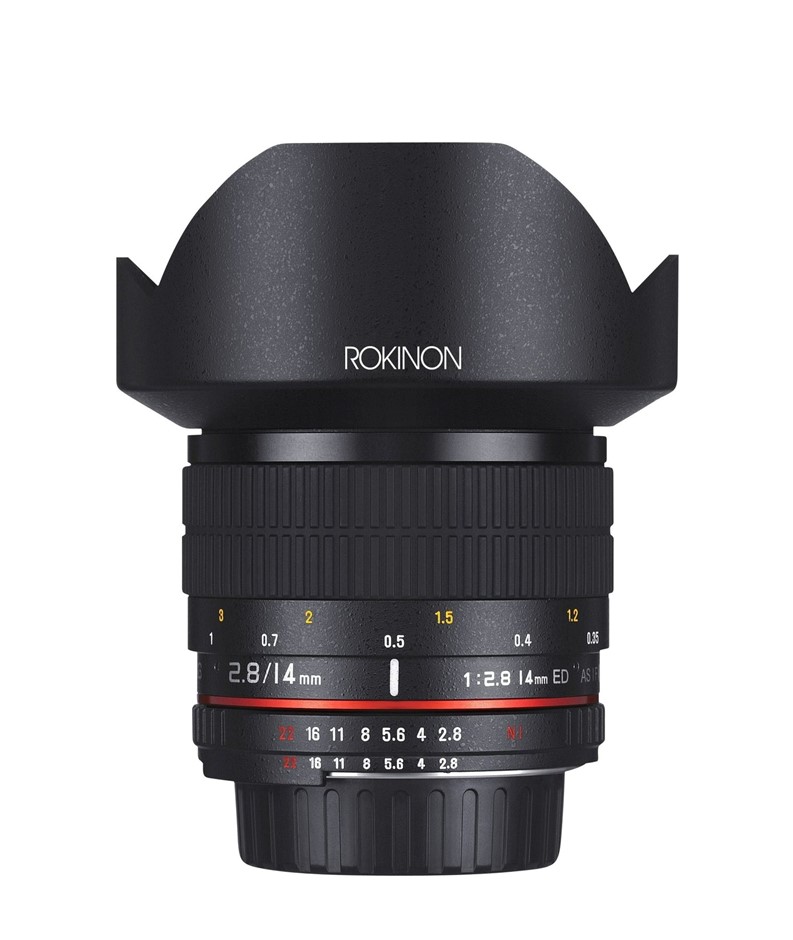 ROKINON 14mm F2.8 Full Frame Ultra Wide Angle For Sony E-Mount and Fixed Le