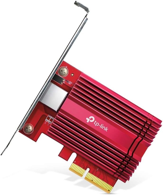 TP-Link 10Gbps PCI Express Network Adapter, Versatile Compatibility, CAT6A