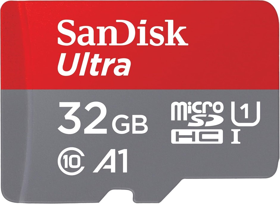 SANDISK 32GB Ultra microSDHC UHS-I Memory Card with Adapter - 120MB/s.  Buy