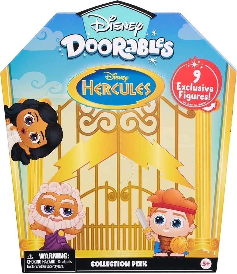 2 X DISNEY DOORABLES Hercules Collector Pack 44762