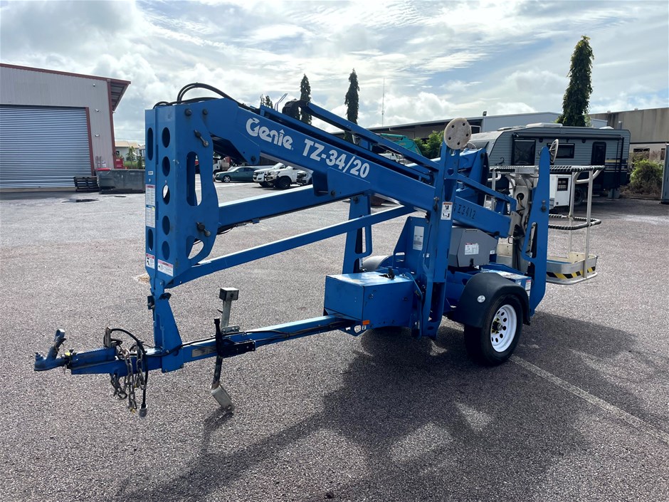 <p>2018 Genie TZ34 Knuckle Boom Lift</p>