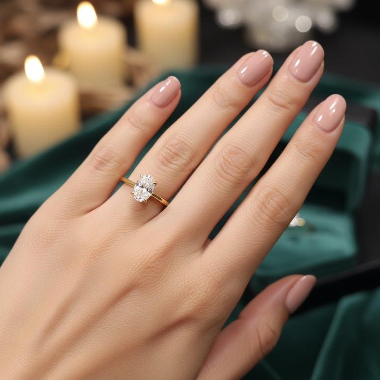 Jewelzmerchants'Moissanite Jewellery with Gift Free