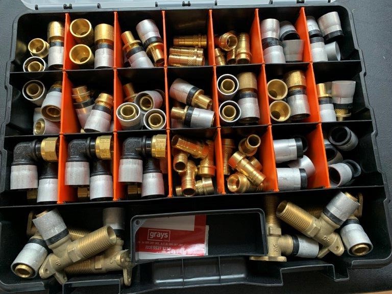 Medium Quality Carry Case Comprising Brass Joiners & More