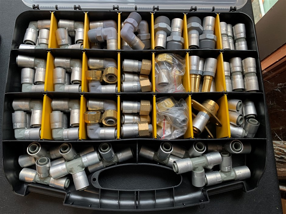 Medium Quality Carry Case, PVC/Brass Elbows, Joiners and More
