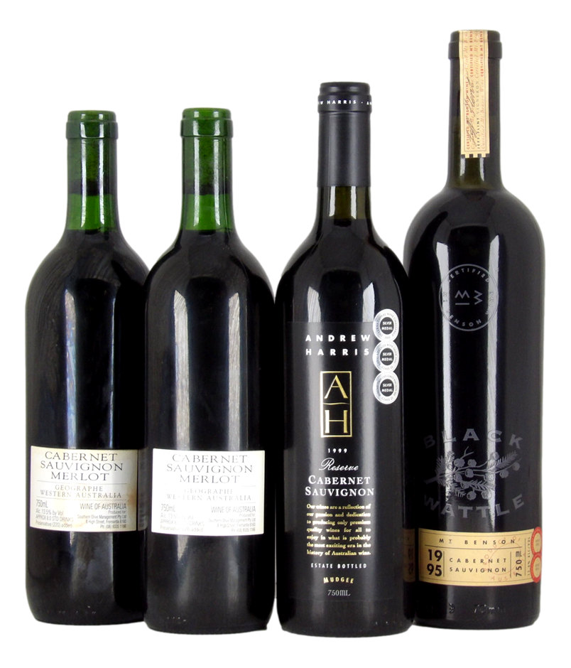 Mixed Cabernet Pack (4x 750mL), Aus.