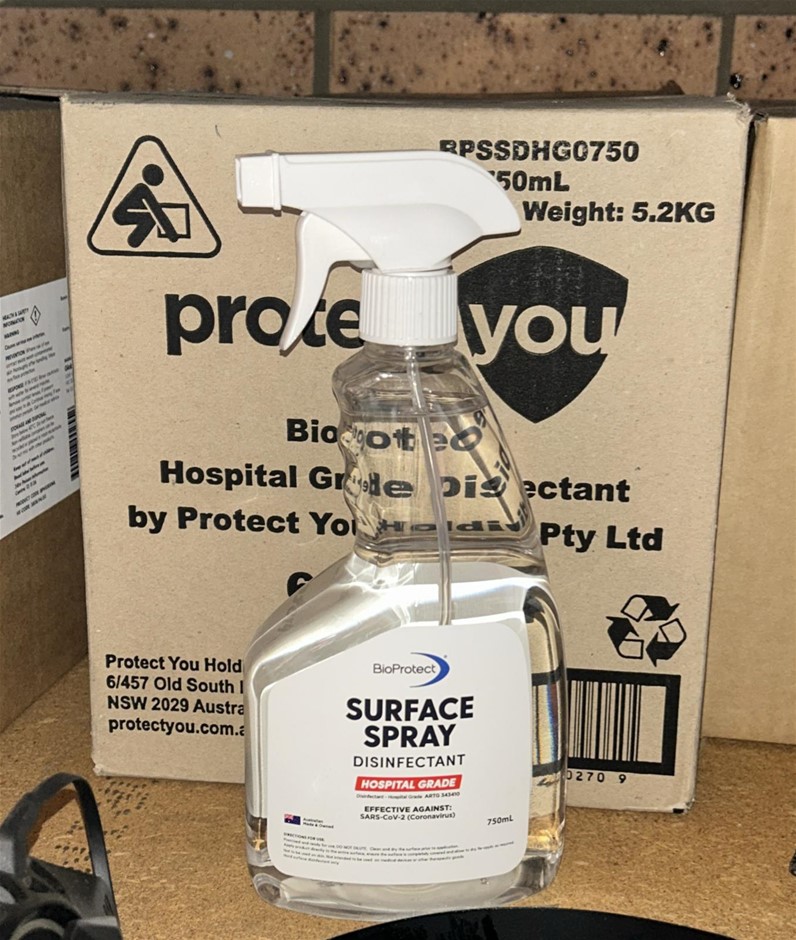 6x BioProtect Surface Spray Disinfectant
