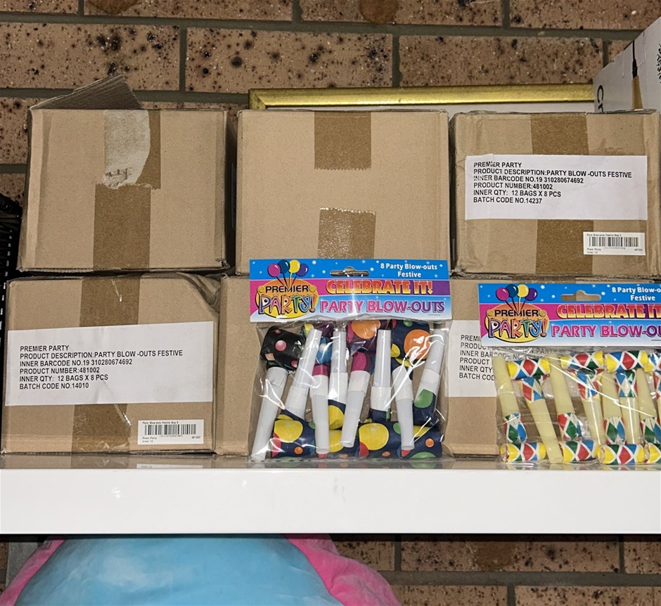 72x Bags of Party Blow-Outs