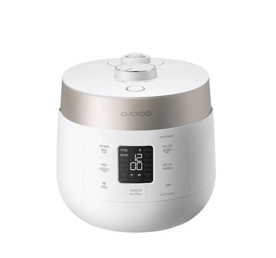 Cuckoo 6 Cup HP Twin Pressure Rice Cooker CRP-ST0609F