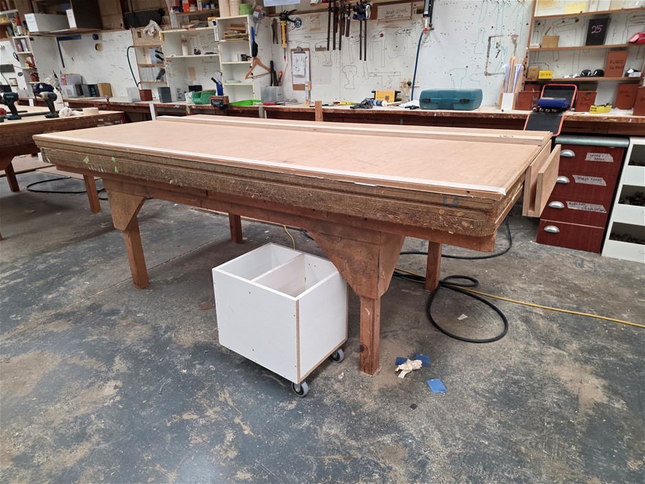 Home Made Wood Work Bench