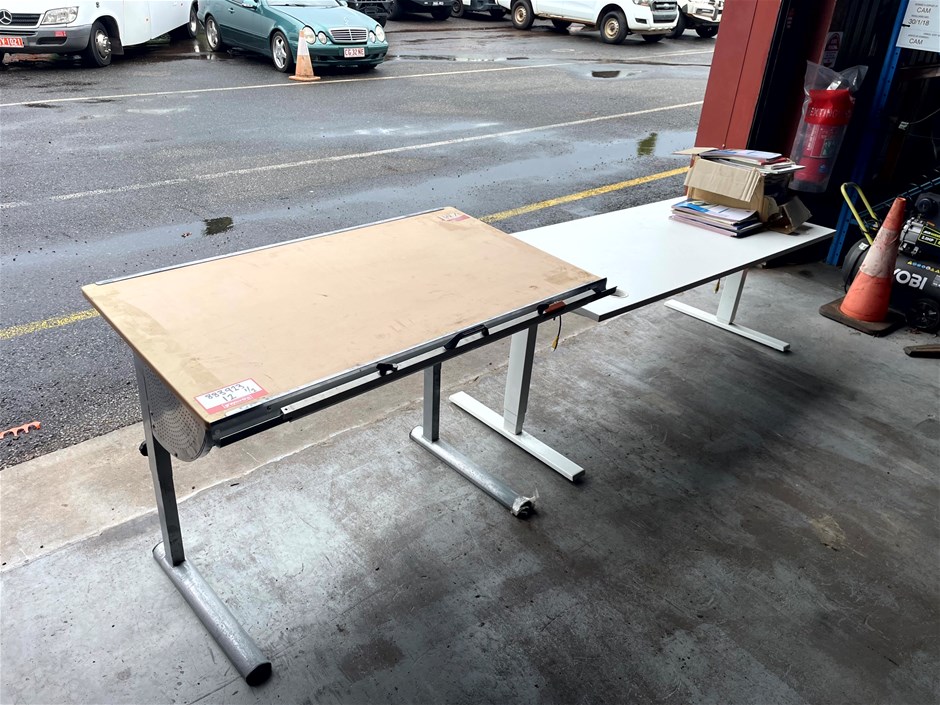 2x Office Desks and Logbooks