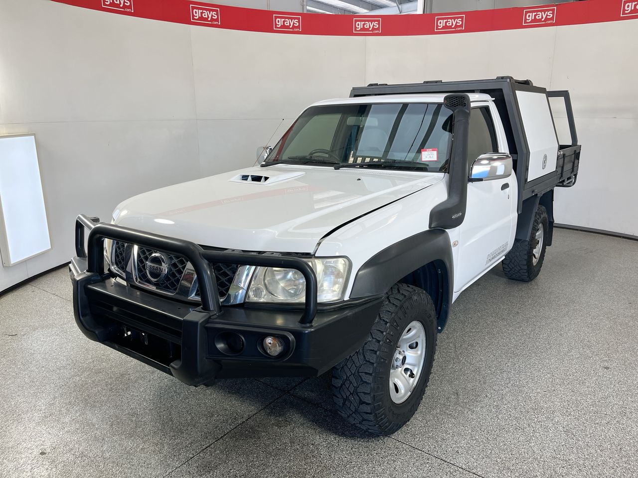 2012 Nissan Patrol DX Turbo Leaf Cab GU Turbo Diesel Manual Cab Chassis