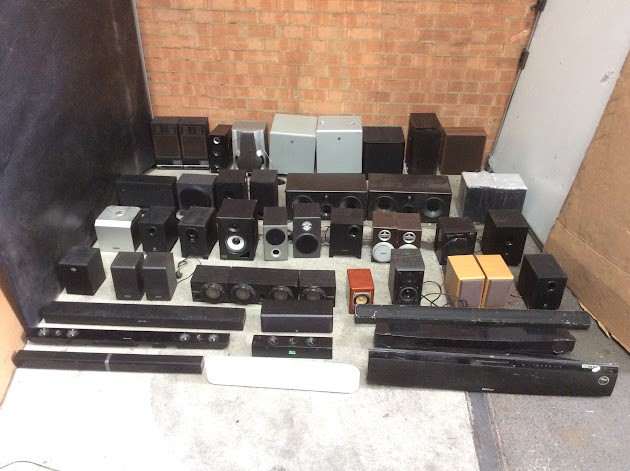 LG/Logitech/Samsung Mixed Brand and Model Speaker Systems