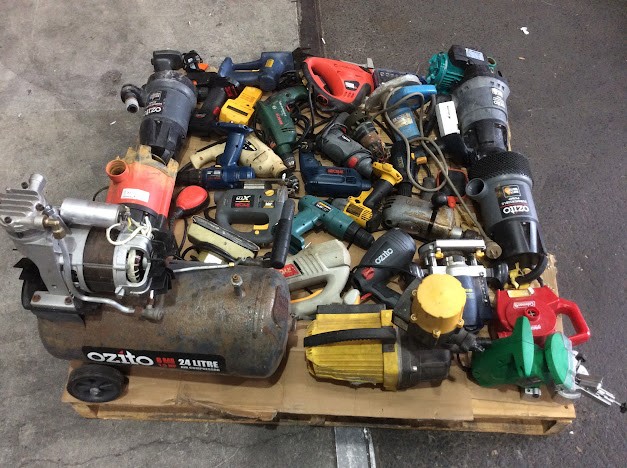 Ozito/Ryobi/Bosch Mixed Brand and Model Electric Drill/Power Tools