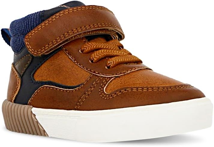 GROSBY Boy's Colt Sneaker, Brown, UK 4.5/US 5 Little Kid (558945). Buyers