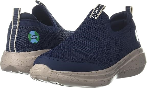 SKECHERS Boy's Gorun Fast Meltor Sneaker, Navy, Size US 11(405025L/NVY).  B