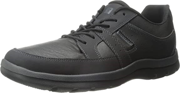 ROCKPORT Men's Get Your Kicks Blucher Fashion Sneaker, Black, Size: 10.5 US