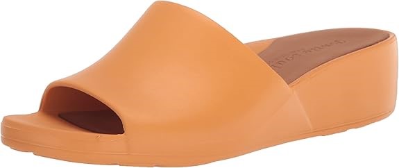 GENTLE SOULS BY KENNETH COLE Women's Gisele Eva Wedge Slide Sandal, Sorbet,